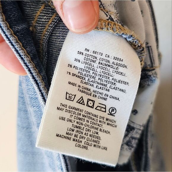 Anthropologie Pilcro And The Letterpress Ripped Slim Boyfriend Jean Size 30 - Picture 5 of 6